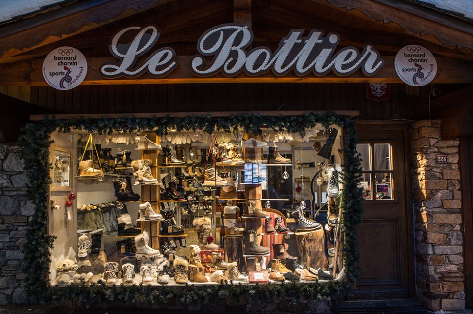 Boutique Shopping in Courchevel 